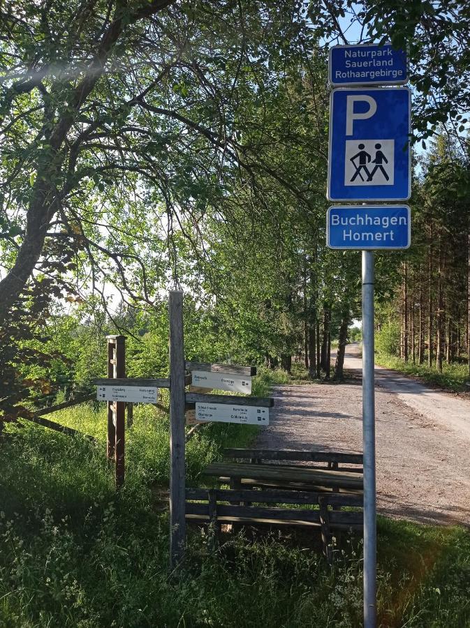 Kleine Auszeit Lägenhet Eslohe Exteriör bild